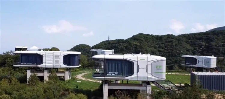 Mobile Space Cube Capsule House 40 ft Home 2